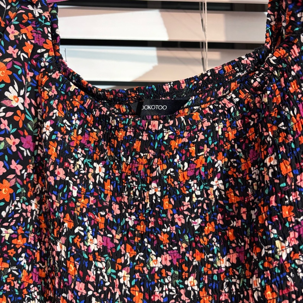 Floral Long Sleeve Dress - Picture 3 of 6